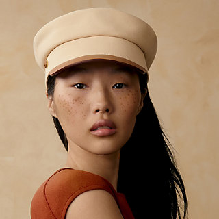 キャスケット 《ジュリエッタ・コード》 - ベージュ | Hermès